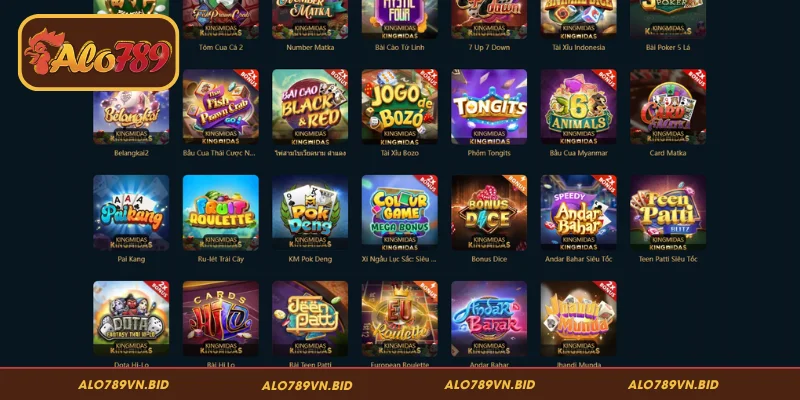 Game Bài ALO789 – Sảnh Cược Trực Tuyến, Thưởng Hấp Dẫn 2026 4 Danh mục game bài ALO789 nổi bật không nên bỏ lỡ